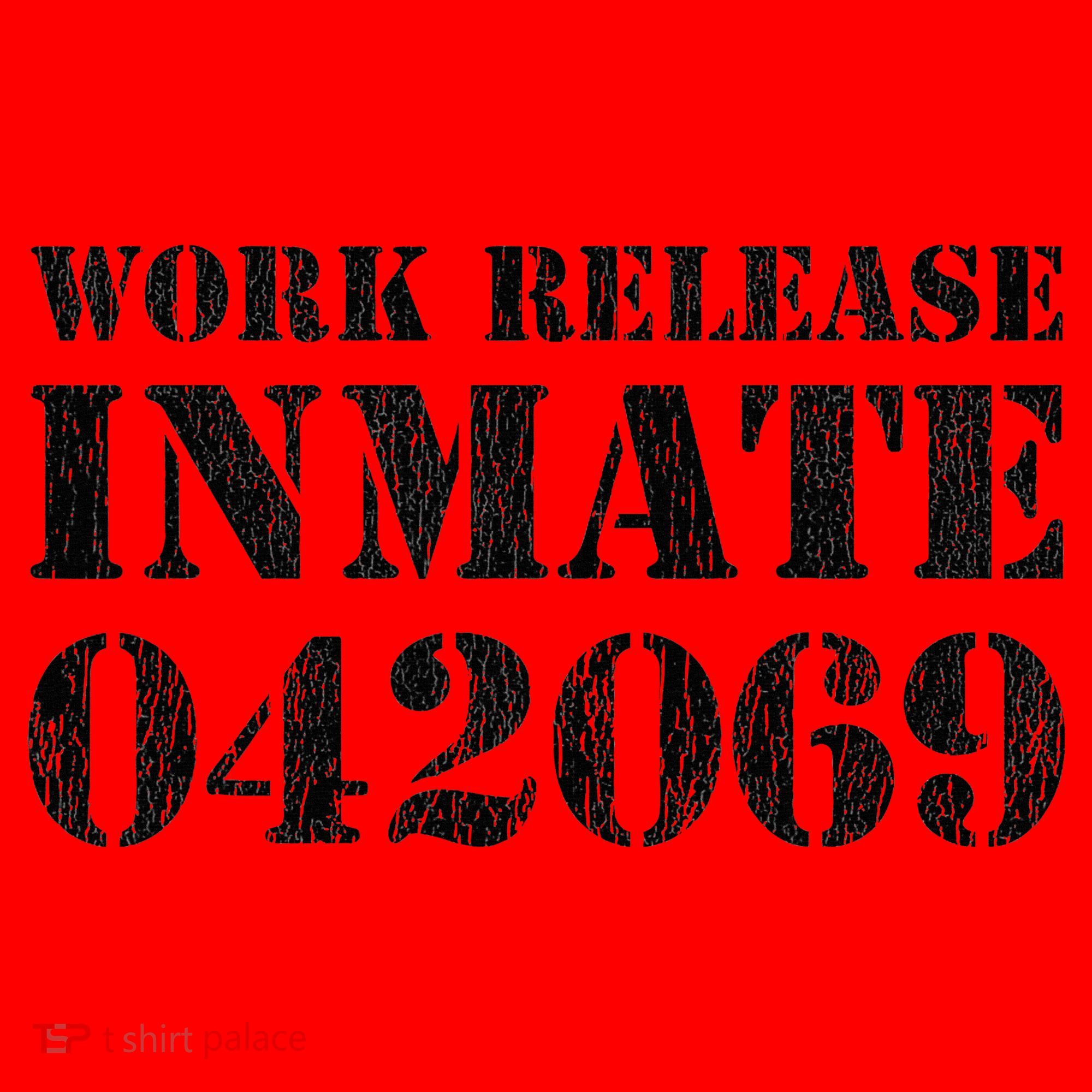 Orange Prisoner Halloween Costume Work Release Inmate Santa Hat