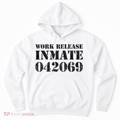 Orange Prisoner Halloween Costume Work Release Inmate Hoodie