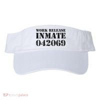 Orange Prisoner Halloween Costume Work Release Inmate Visor thumb 0