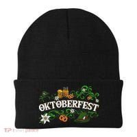 Oktoberfest Party Hat with Beer, Pretzel, and Edelweiss Beanie thumb 0