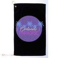 Orlando Paradise Icon Golf Towel thumb 0