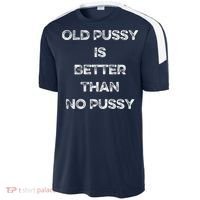 Old Pussy Is Better Than No Pussy Funny Joke Sarcastic Sport-Tek Competitor United Soccer Jersey thumb 2