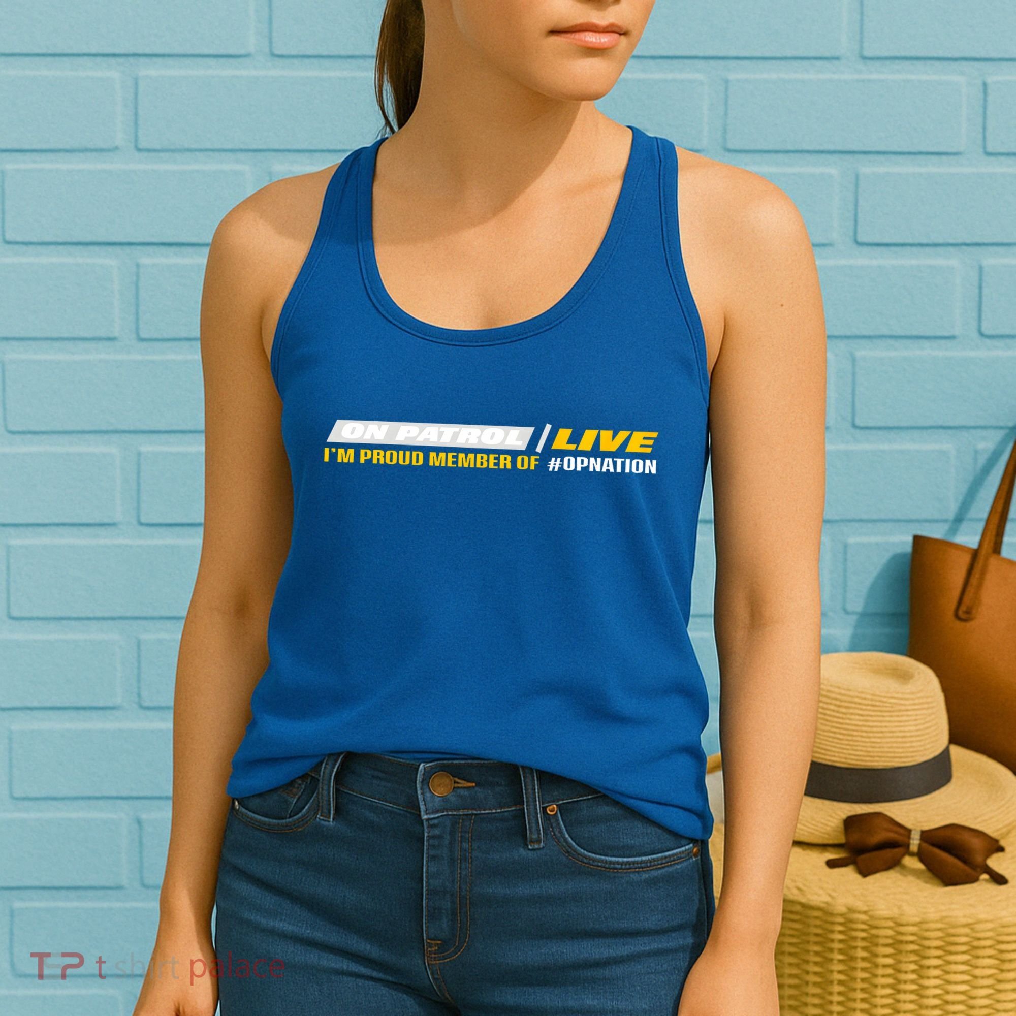 On Patrol I’M A Proud Member Of Opnation Live Women's Tank Top