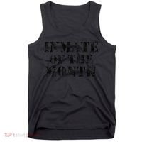 Orange Prison Jail Inmate Prisoner Funny Halloween Costume Tank Top thumb 0