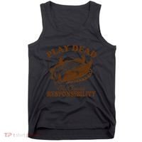Opossum Possum Lover Play Dead To Avoid Responsibility Tank Top thumb 0