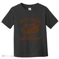 Opossum Possum Lover Play Dead To Avoid Responsibility Toddler T-Shirt thumb 0