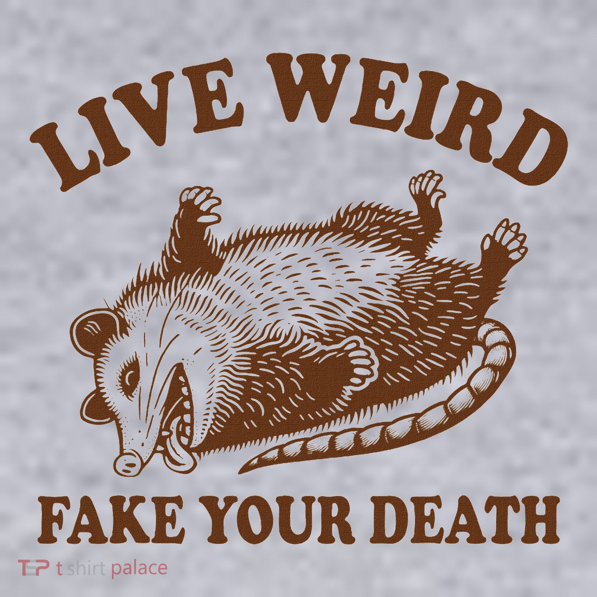 Opossum Possum Lover Live Weird Fake Your Death Women's Sweatshirt