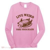 Opossum Possum Lover Live Weird Fake Your Death Long Sleeve Shirt thumb 0