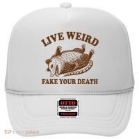 Opossum Possum Lover Live Weird Fake Your Death Hat thumb 0