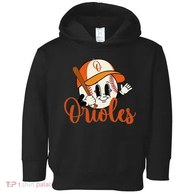 Orioles Pride Lovers Toddler Hoodie