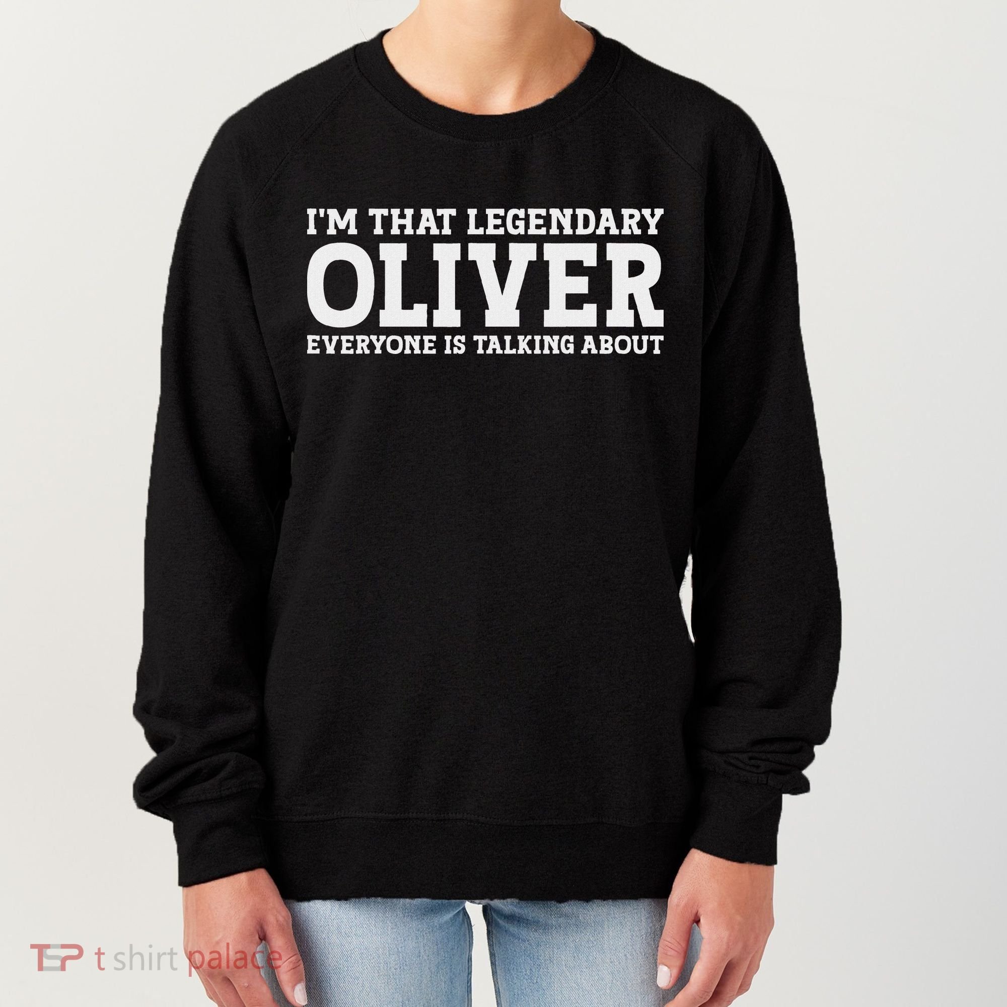 Oliver Personal Name Funny Oliver Women's Sweatshirt