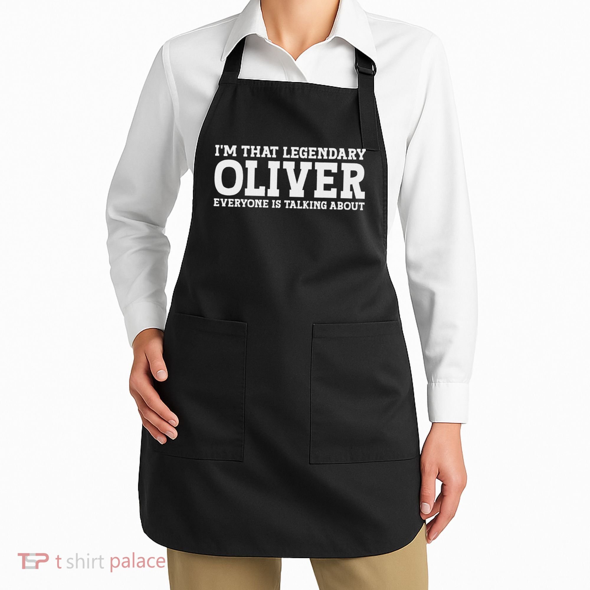 Oliver Personal Name Funny Oliver Apron