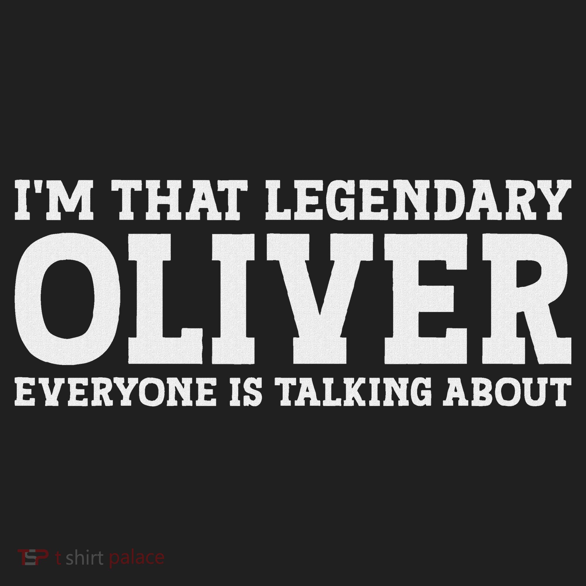 Oliver Personal Name Funny Oliver Tumbler
