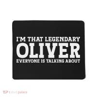 Oliver Personal Name Funny Oliver Mousepad thumb 0