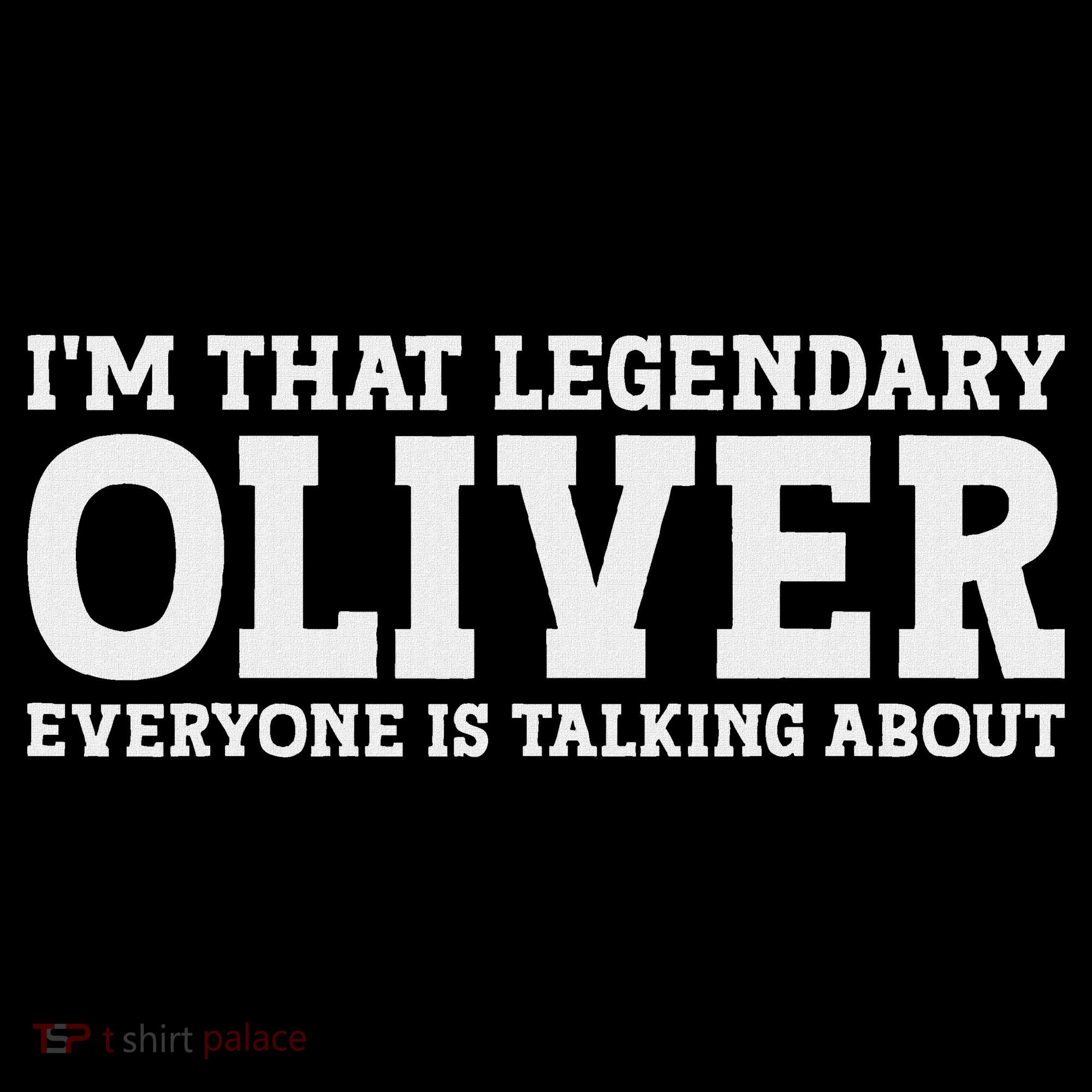 Oliver Personal Name Funny Oliver Mousepad