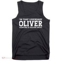 Oliver Personal Name Funny Oliver Tank Top thumb 0