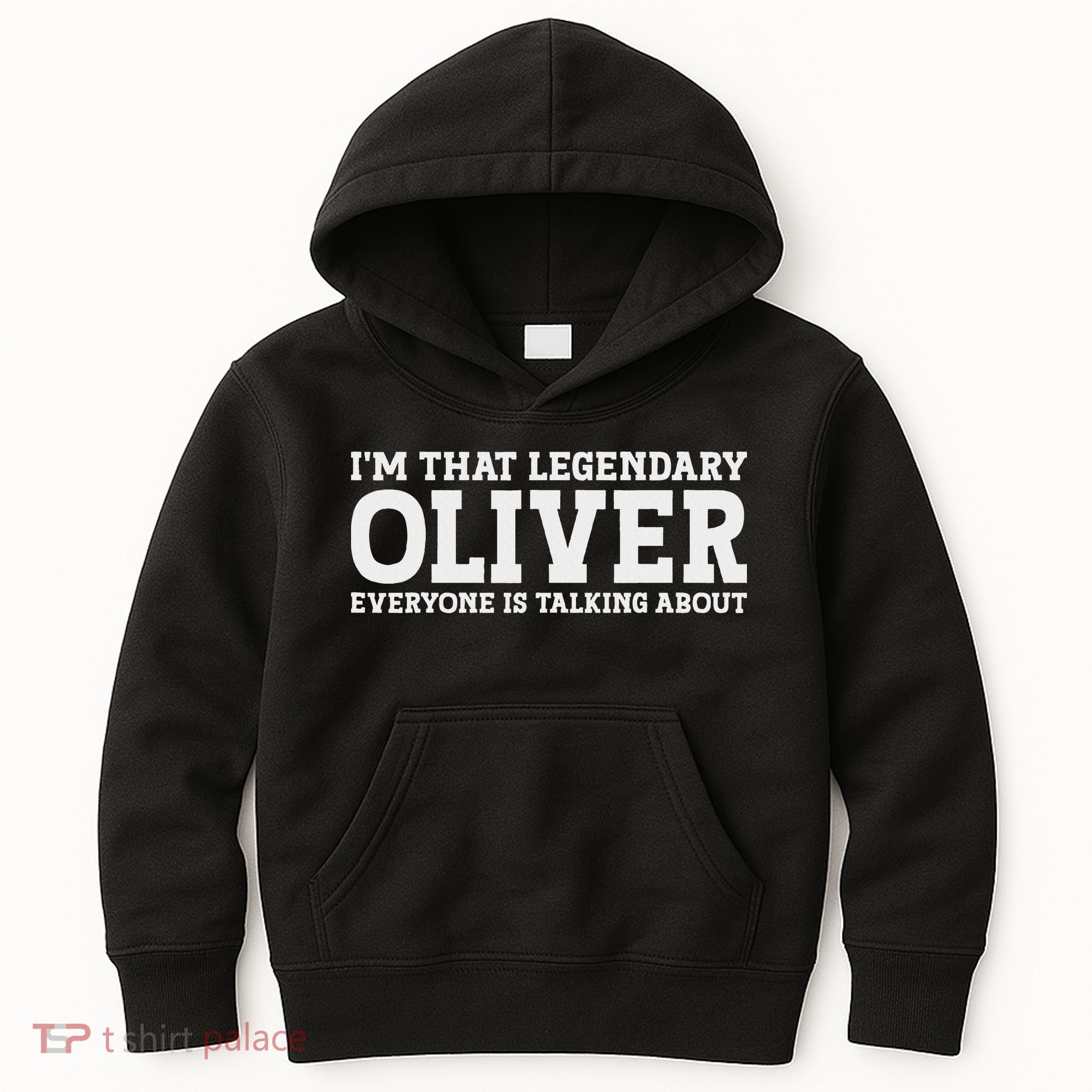 Oliver Personal Name Funny Oliver Kids Hoodie