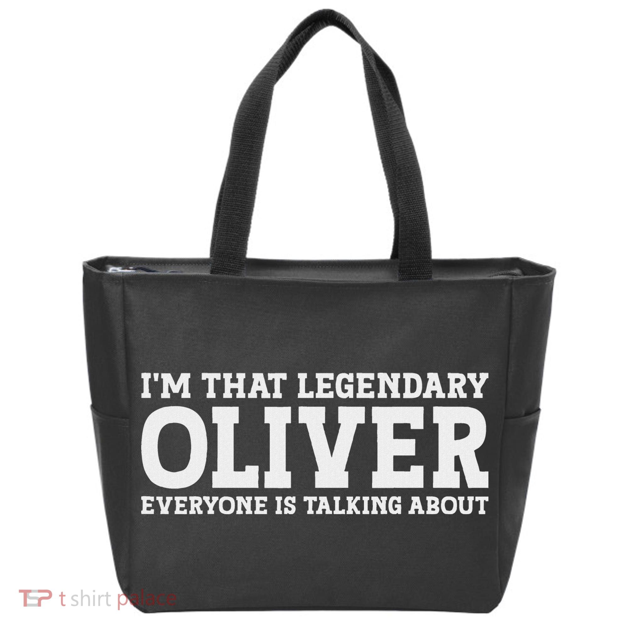 Oliver Personal Name Funny Oliver Tote Bag