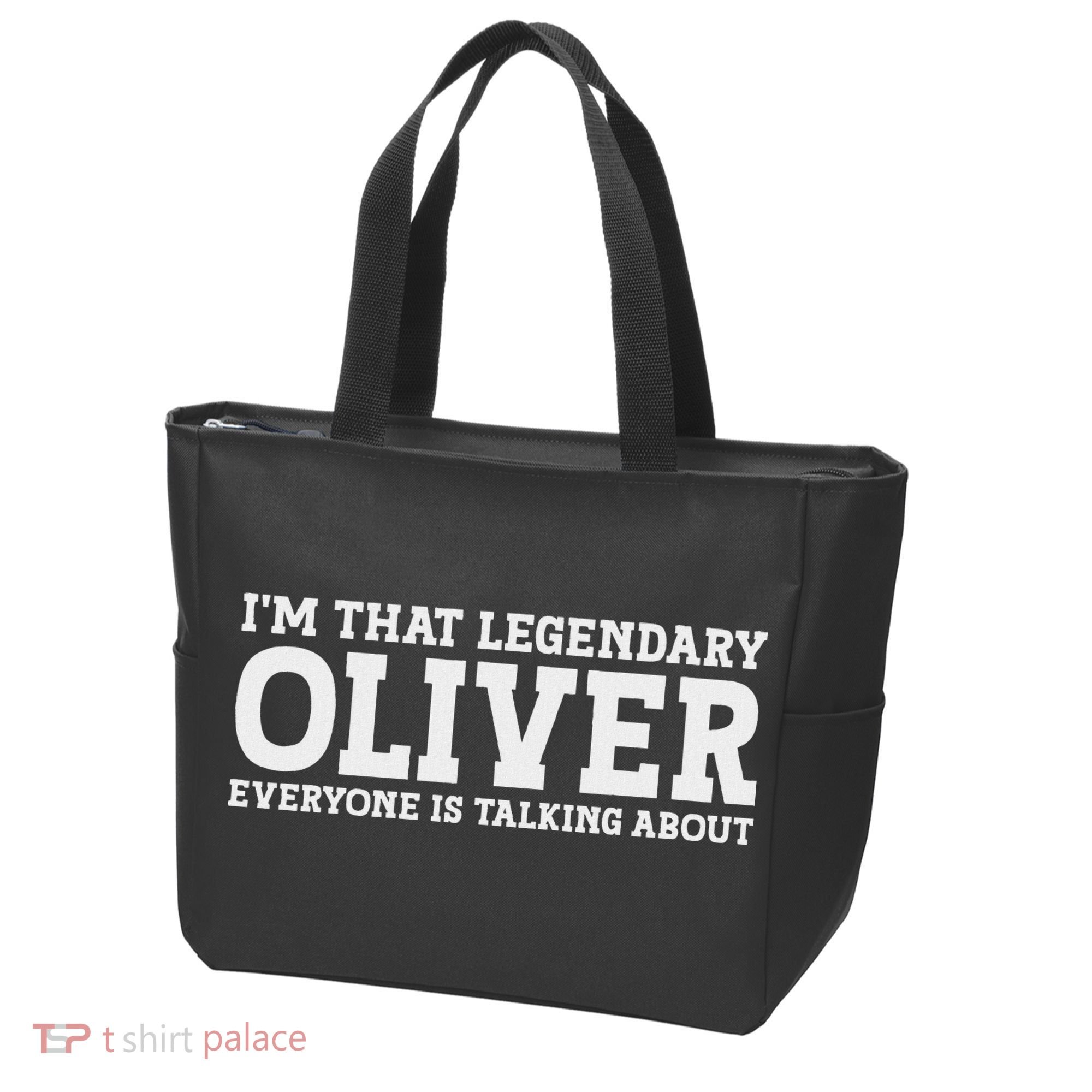 Oliver Personal Name Funny Oliver Tote Bag