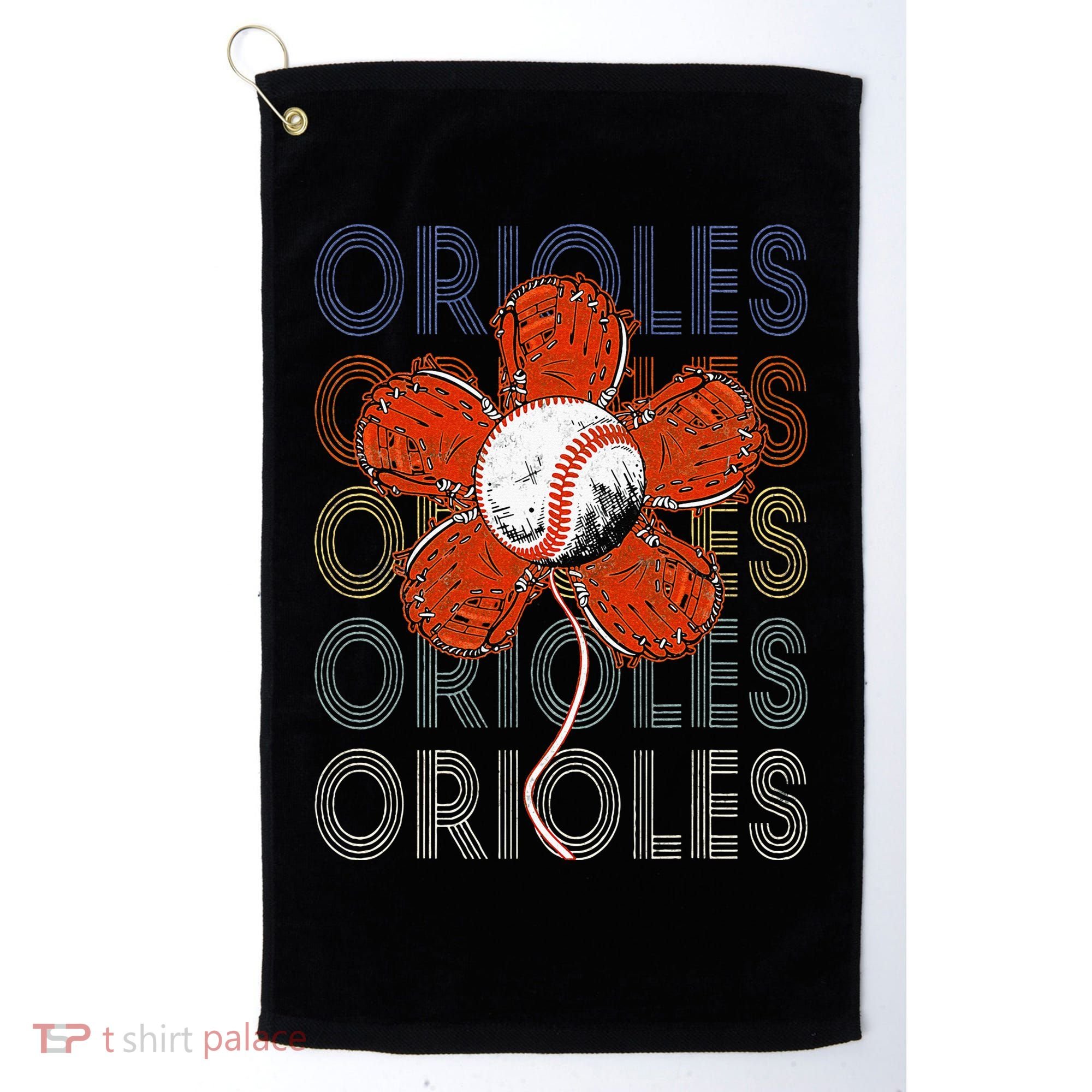 Orioles Proud Name Lovers Orioles Golf Towel