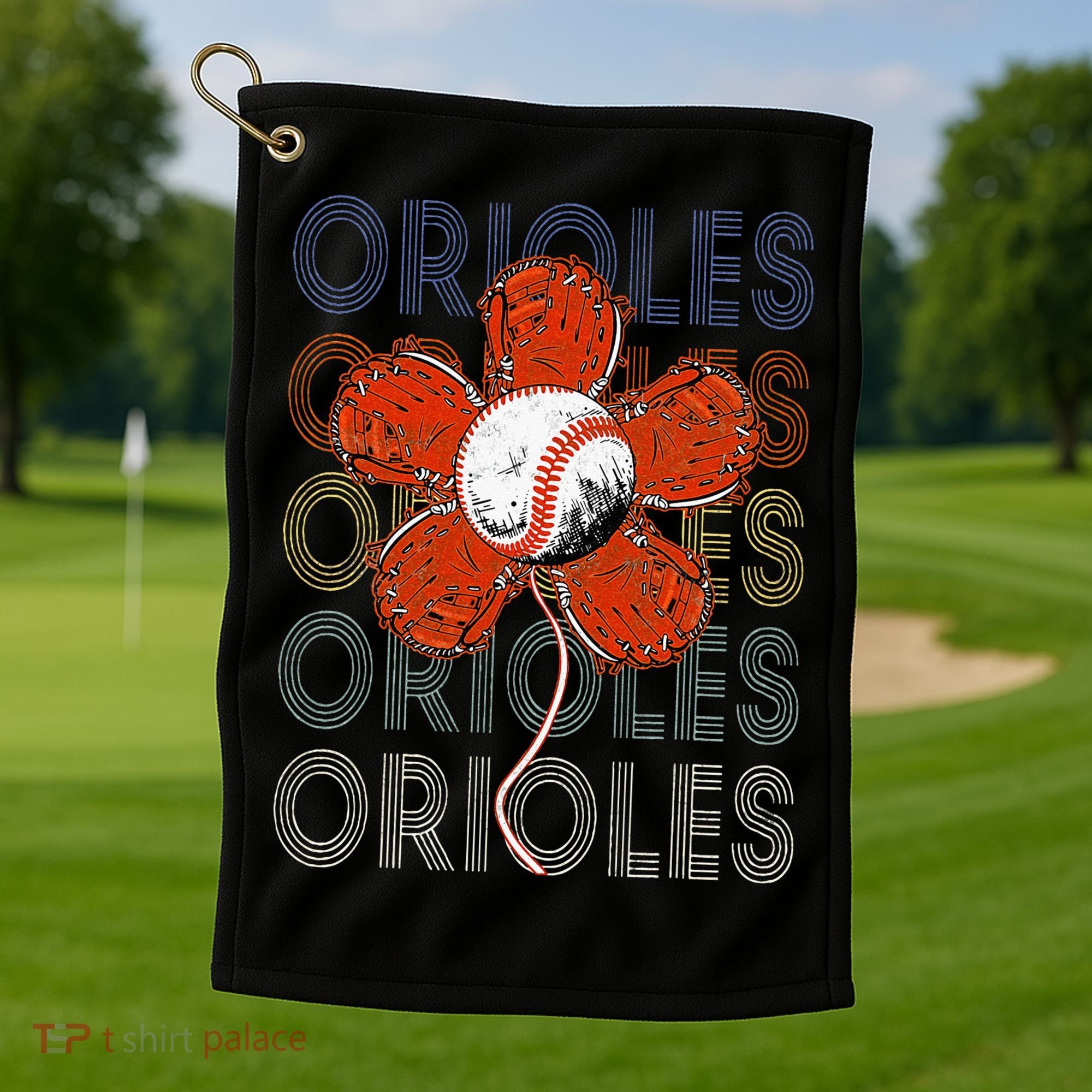 Orioles Proud Name Lovers Orioles Golf Towel