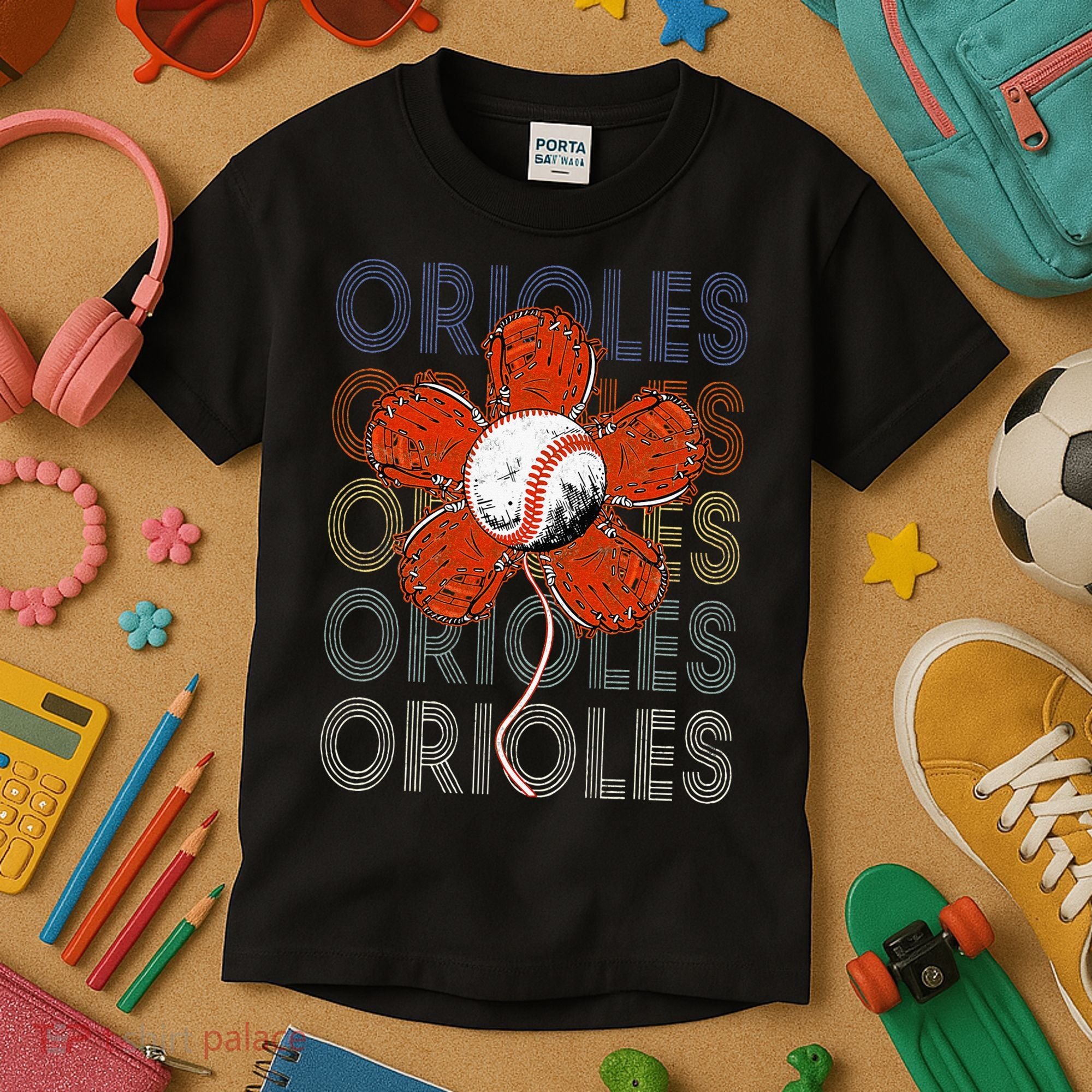 Orioles Proud Name Lovers Orioles Kids T-Shirt