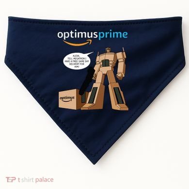 Optimus Prime USA-Made Doggie Bandana