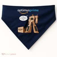 Optimus Prime USA-Made Doggie Bandana thumb 0