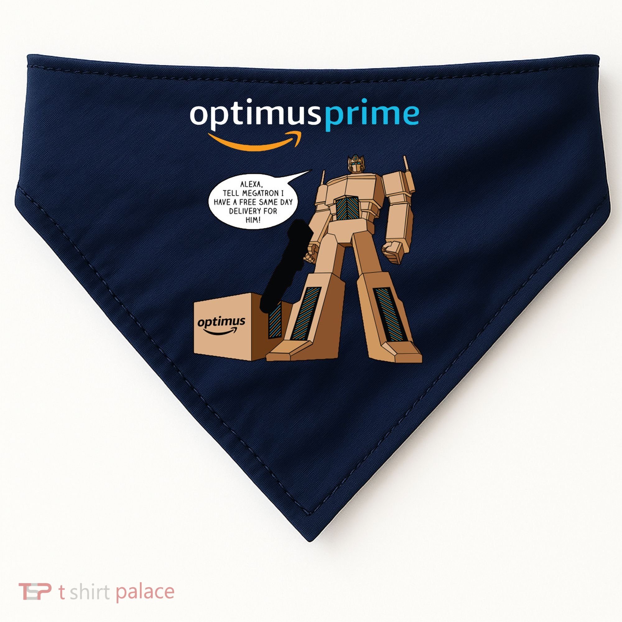 Optimus Prime USA-Made Doggie Bandana