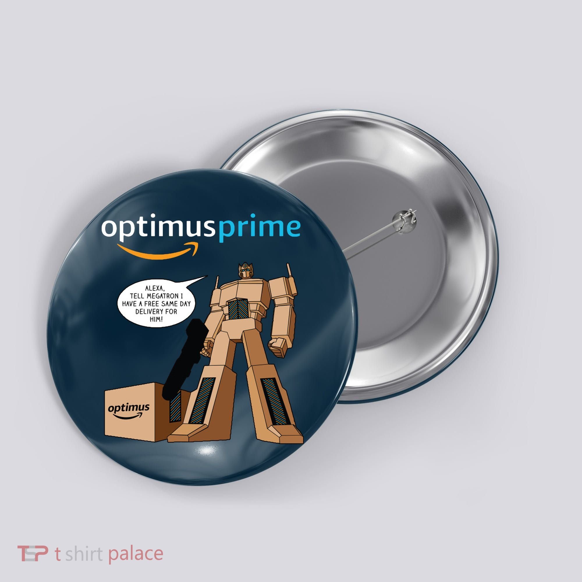 Optimus Prime Button