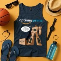 Optimus Prime Tank Top thumb 4