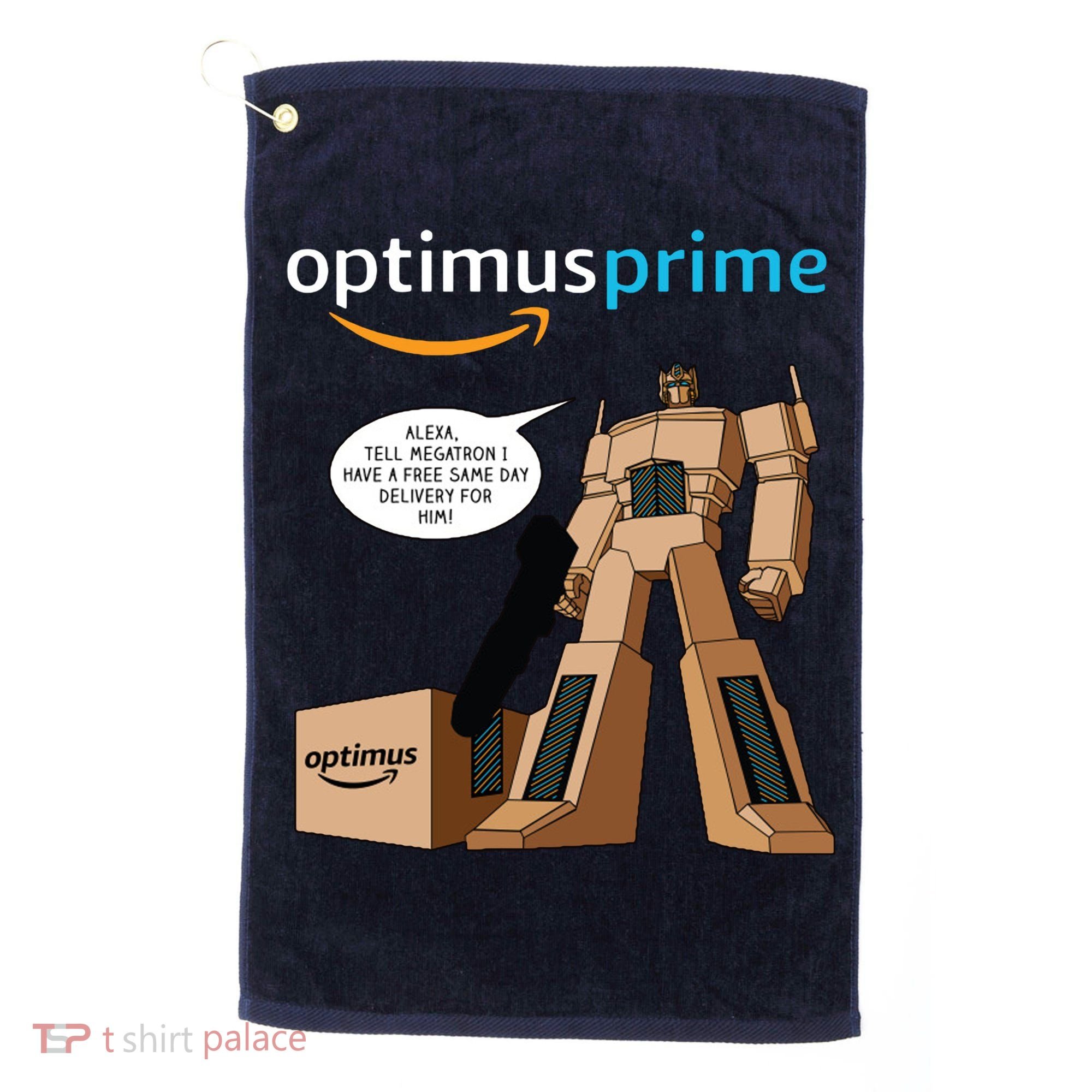 Optimus Prime Golf Towel