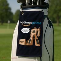 Optimus Prime Golf Towel thumb 2