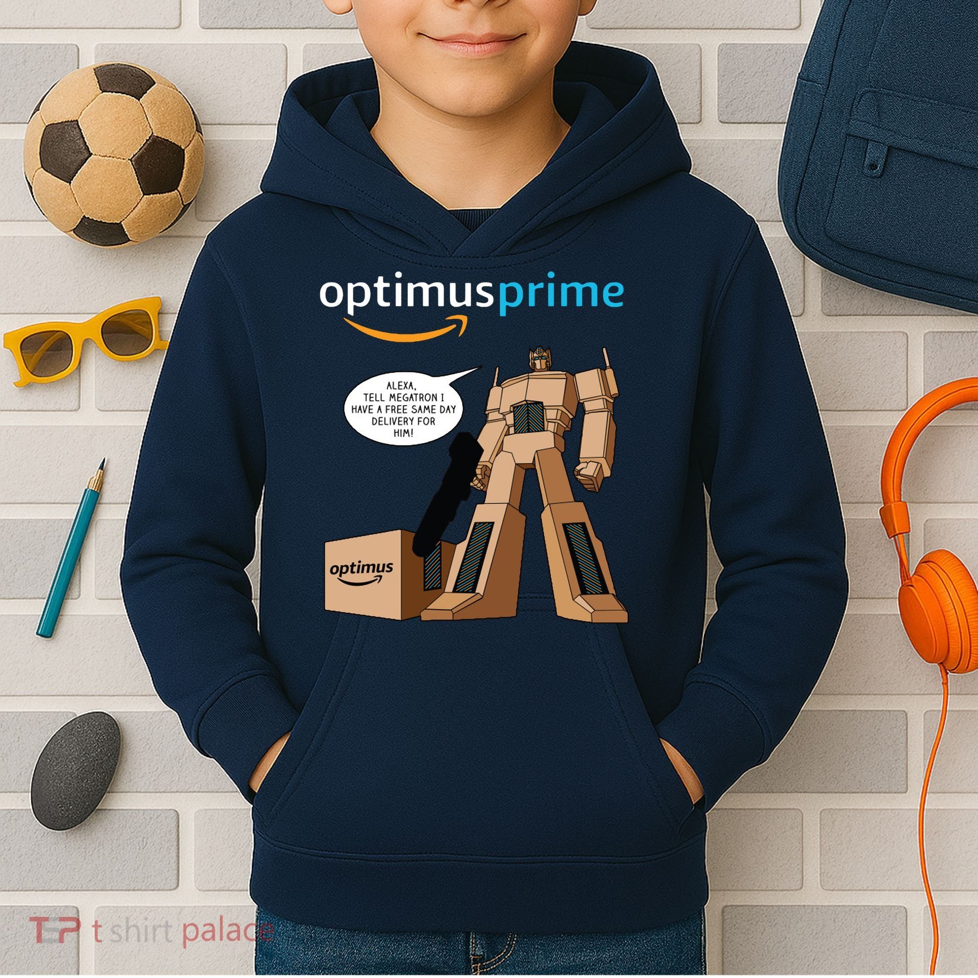 Optimus Prime Kids Hoodie