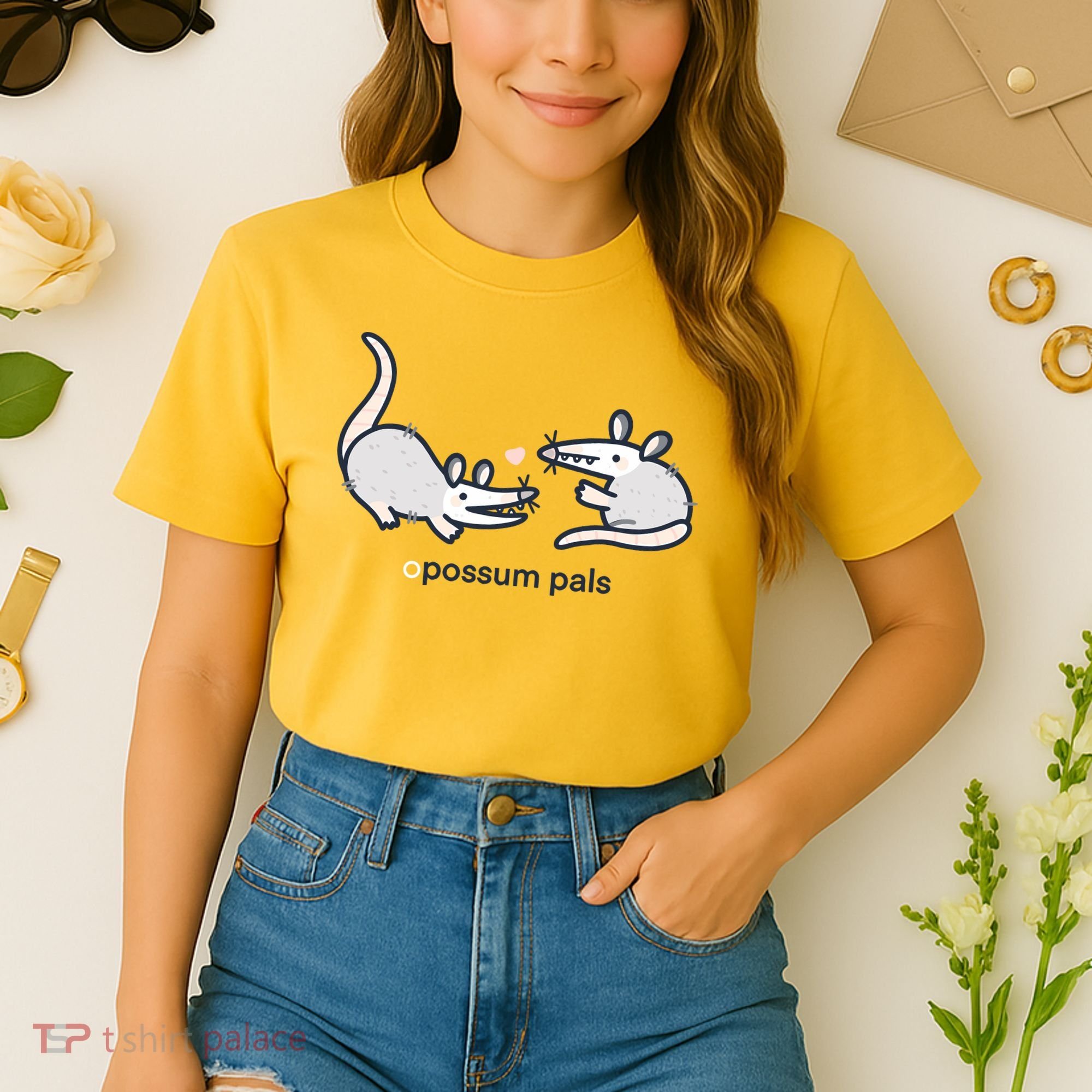 Opossum Pals Comfort Colors Boxy T-Shirt