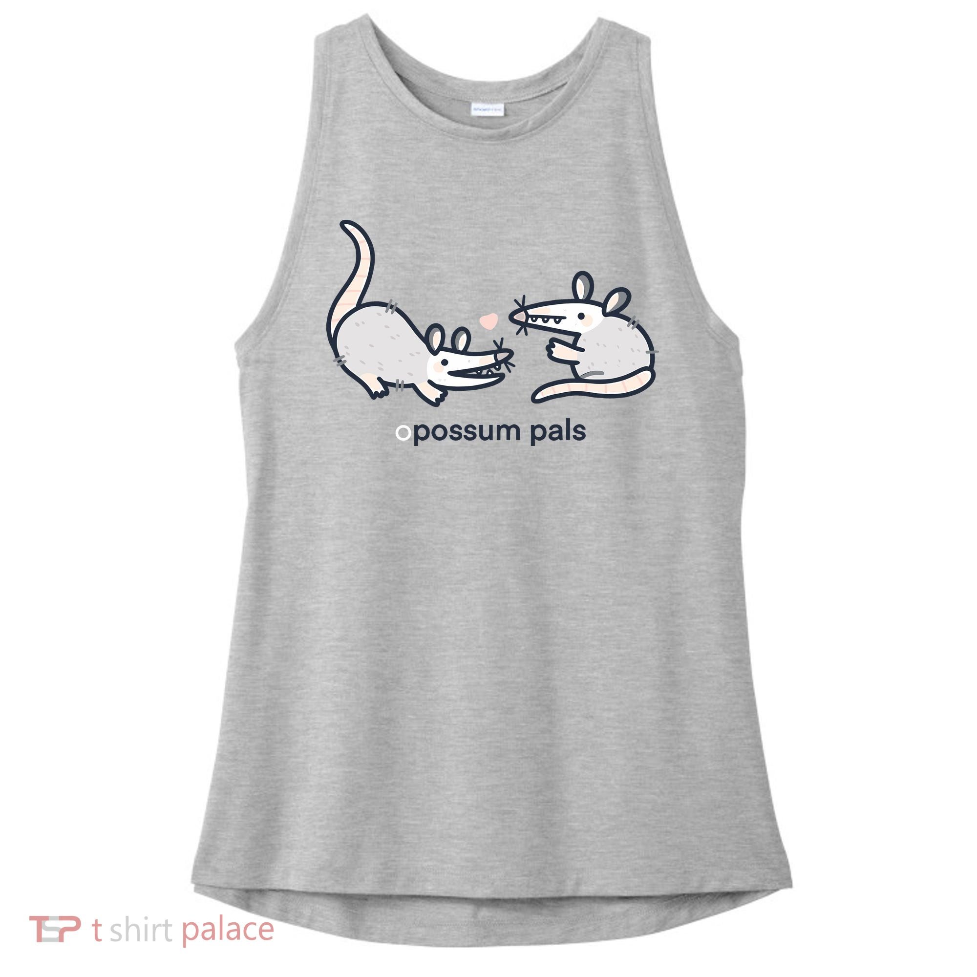 Opossum Pals Ladies PosiCharge Tri-Blend Wicking Tank