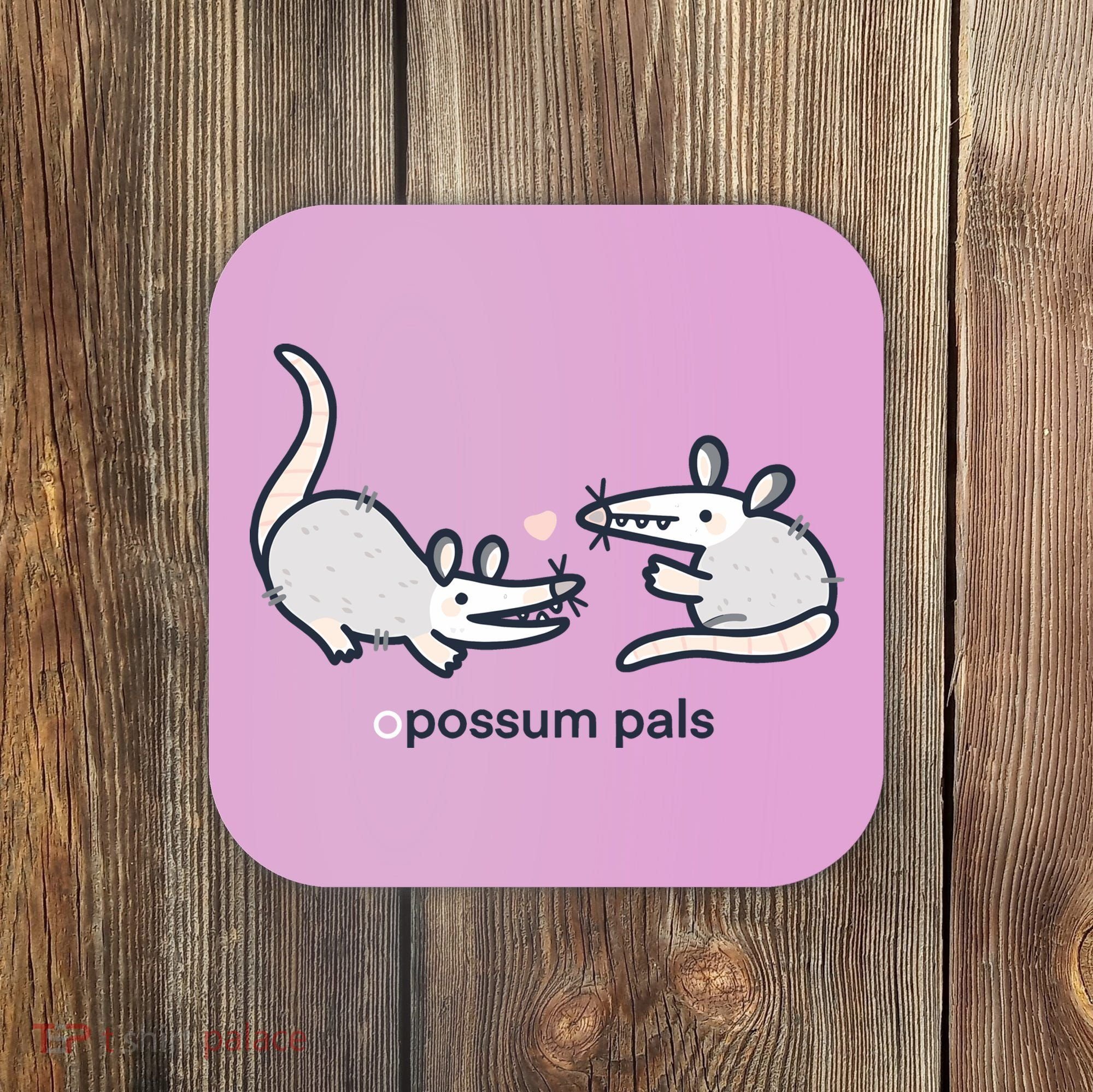Opossum Pals Coaster