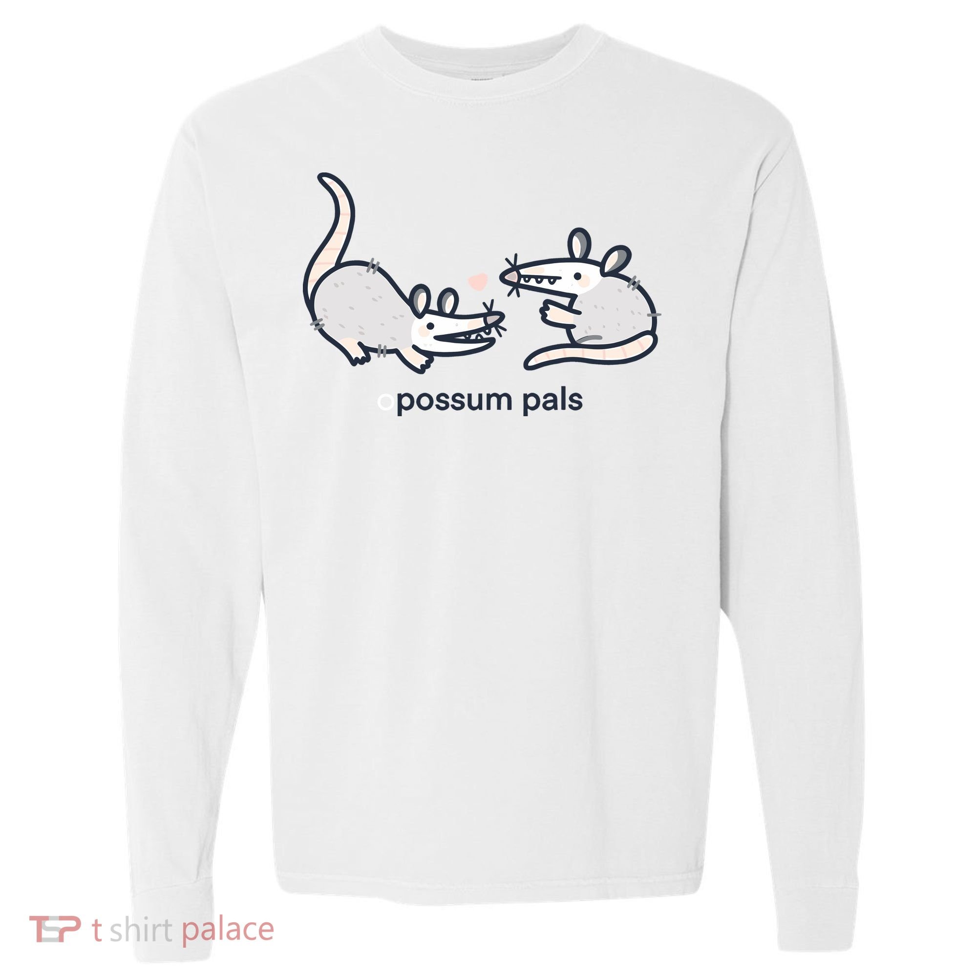 Opossum Pals Comfort Colors Heavyweight Long Sleeve T-Shirt