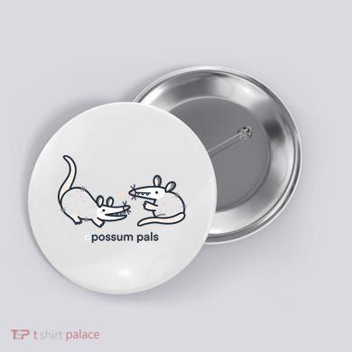 Opossum Pals Button