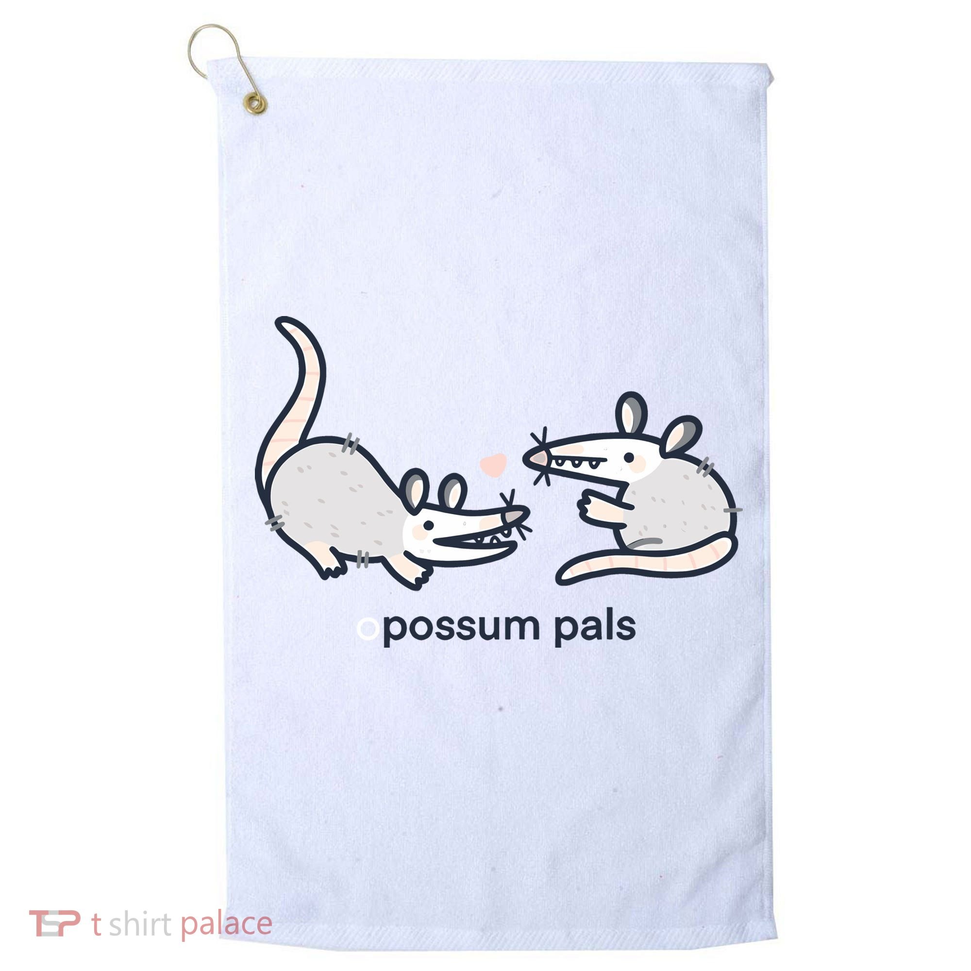 Opossum Pals Golf Towel