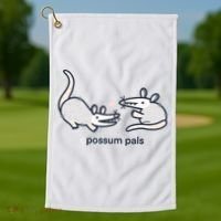 Opossum Pals Golf Towel thumb 1