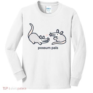 Opossum Pals Kids Long Sleeve Shirt