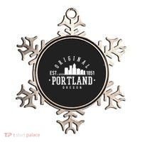 Original Portland Oregon Est 1851 Skyline Ornament thumb 0