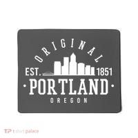 Original Portland Oregon Est 1851 Skyline Mousepad thumb 0