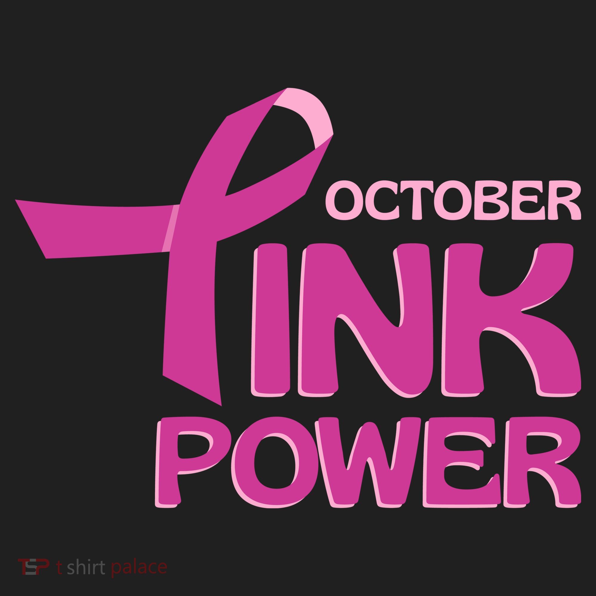 October Pink Power Breast Cancer Women's Sweatshirt