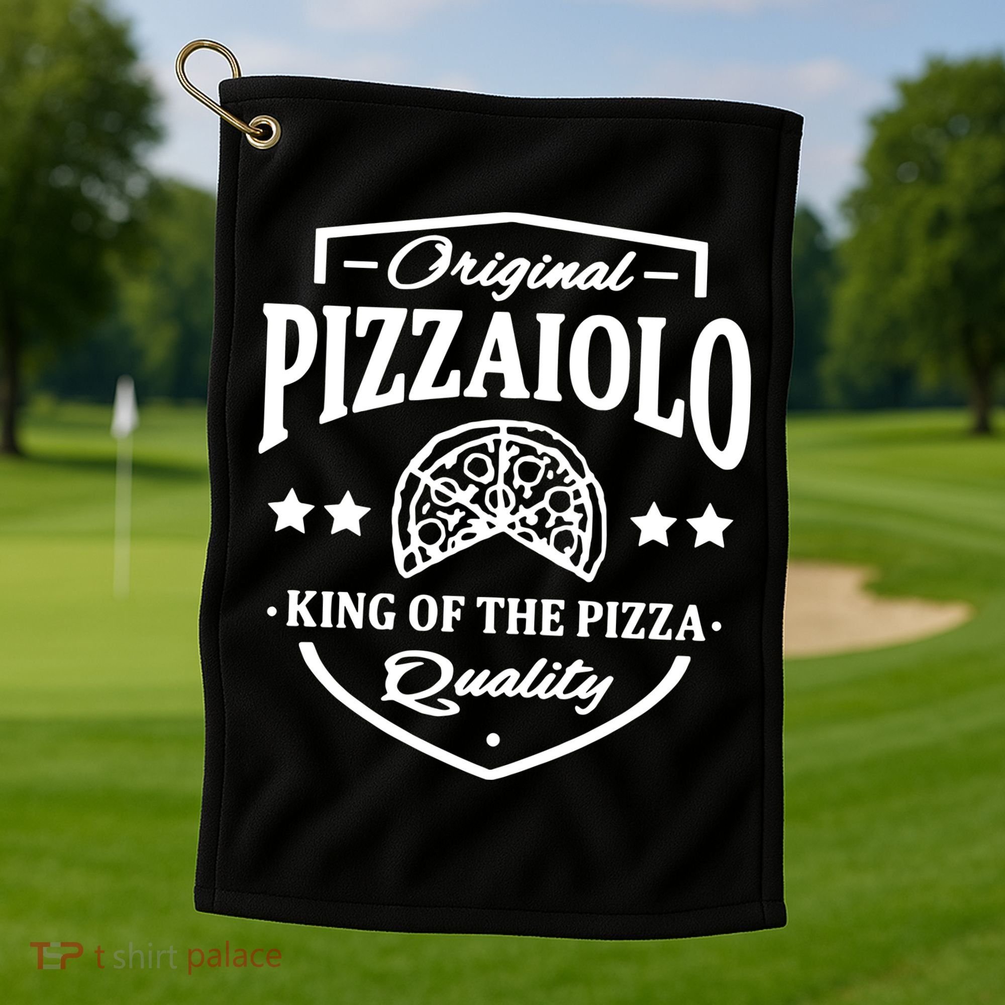 Original Pizzaiolo Pizza Baker Golf Towel