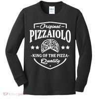 Original Pizzaiolo Pizza Baker Kids Long Sleeve Shirt thumb 0