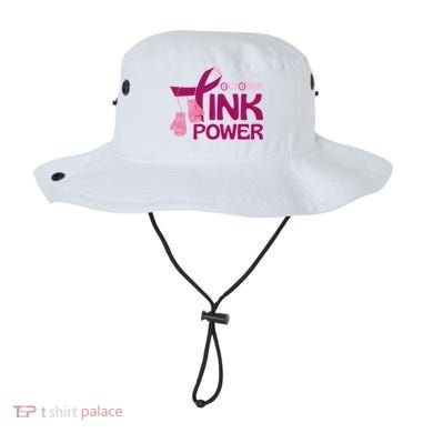 October Pink Power Breast Cancer Bucket Hat