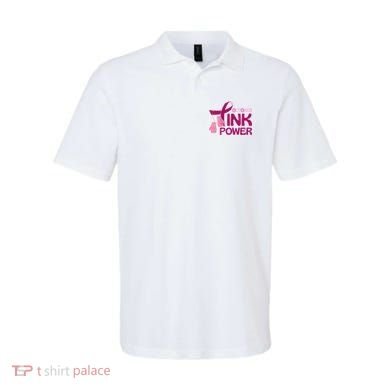 October Pink Power Breast Cancer Polo