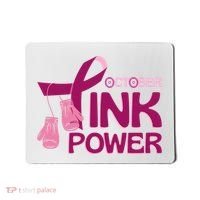 October Pink Power Breast Cancer Mousepad thumb 0